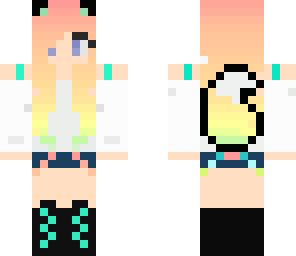 rainbow fox girl