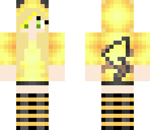 blond pika girl