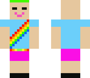 rainbow weird guy