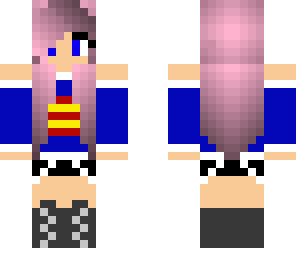 pink haired superman girl
