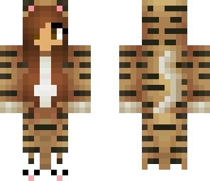 tiger girl onsie