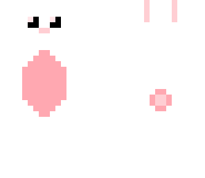 adorible white bunny