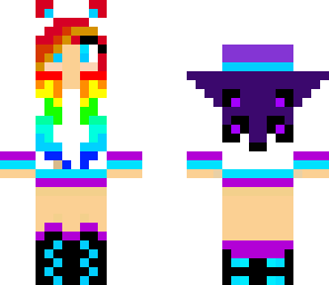 rainbow girl