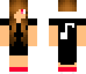 music girl in high-low dress updated