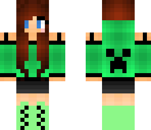 cute creeper girl