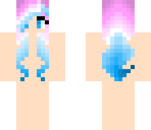 pink to blue skin base