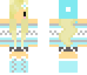 cute blonde chibi