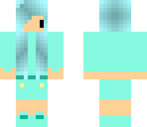 blue girl