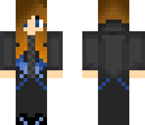 blue girl