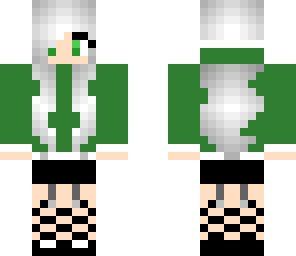 green jacket