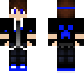 normal blue guy