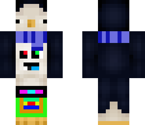 half rainbow penguin