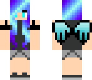 blue winged angle