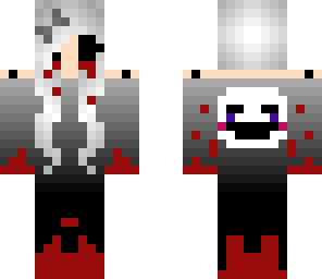 edited scary girl