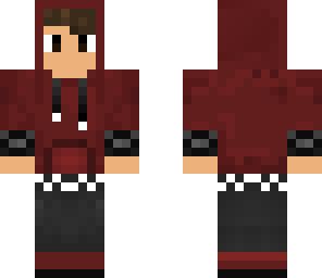 red hoodie boy