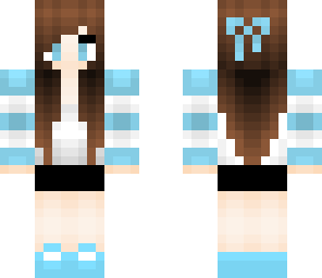 blue girl