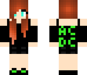 new acdc rock girl