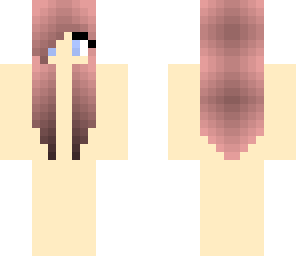 pink hair skin base