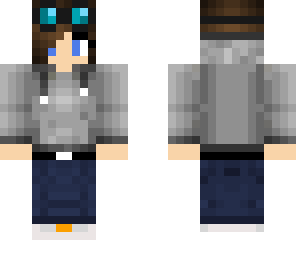 fixed her goggles