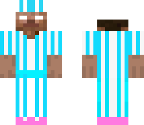 herobrine in pajamas