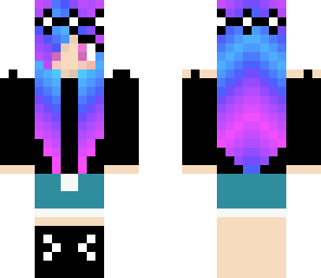 pretty pastel goth girl