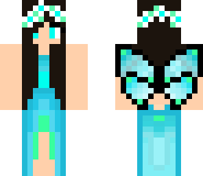 turquoise flower fairy