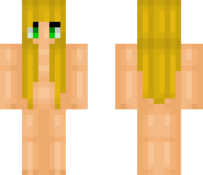 long yellow hair girl base