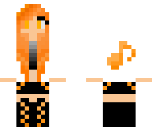 orange music girl edited