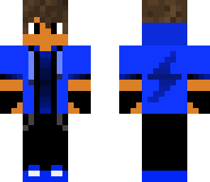 blue hoodie boy detailed 2