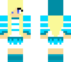 blue teenager