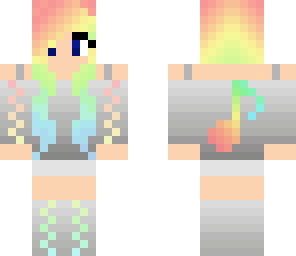 rainbow girl