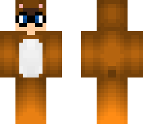 boy with bear onsie and glasses