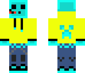 blue slime yellow jacket