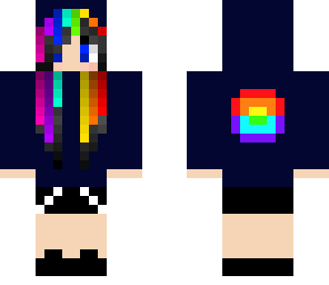 dubstep rainbow girl