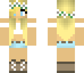 Blonde Hair Girl | Minecraft Skin