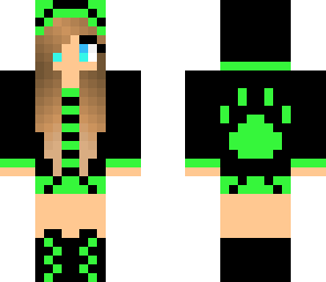 green paw girl