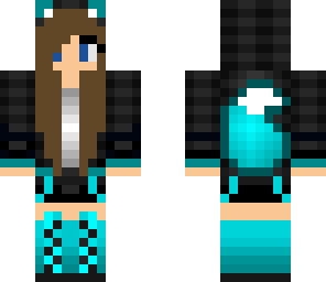 wolf girl with brown hair