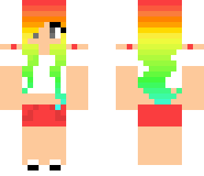 rainbow girl