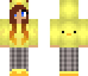 duck pjs with light tips