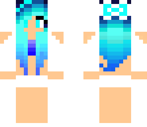 blue galaxy girl
