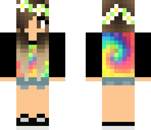 tye dye girl