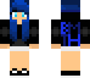 dark blue bmth girl