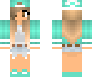 summer teal girl
