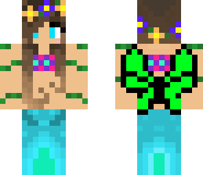 blue and green mermaid for cherries_02