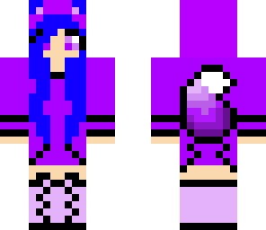 purple kitty cat