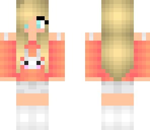 blonde bunny shirt