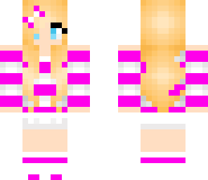 cute pink girl