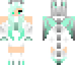 mint dragon girl