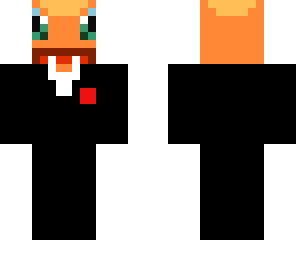 charmander in a suit