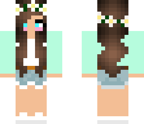 different eyed mint girl